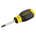 STANLEY 0-64-931 krátký šroubovák Phillips CushionGrip Ph1 x 45 mm