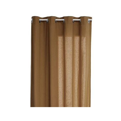 Atmosphera Bavlněný závěs s kroužky ANJALI, 135 × 240 cm, žlutý