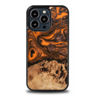 Bewood Unikátní Pouzdro pro iPhone 13 Pro oranžové