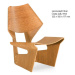 Vitra designové miniatury Laminated Chair