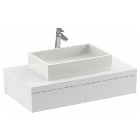 Ravak Formy koupelnová skříňka pod umyvadlo 120x55 cm bílá x000001031 SD1200FORMYBI