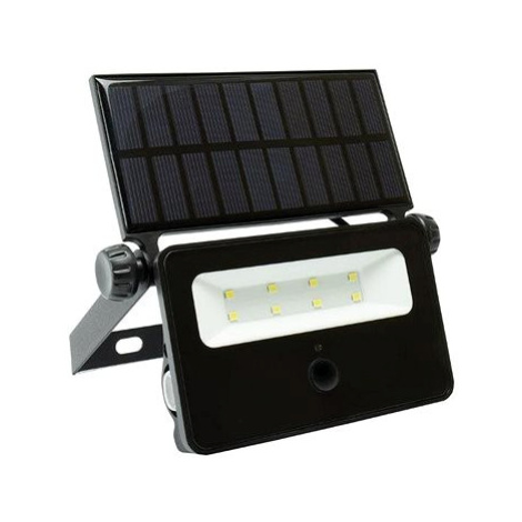 SPECTRUM LED Solární LED reflektor s čidlem pohybu, 2 W 200 lm, studená