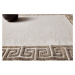 Diamond Carpets koberce Ručně vázaný kusový koberec Greek DESP P86 Ivory White Antique Mud - 80x