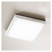 Fabas Luce LED venkovní stropní svítidlo Desdy, 24x24cm, bílá