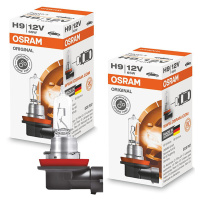 Osram 2x autožárovka H9 65W Original Line