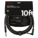 Fender Deluxe Series 10 Instrument Cable Angled Black Tweed