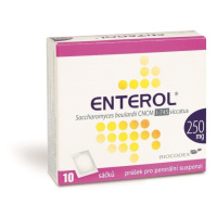 ENTEROL 250MG POR PLV SUS 10