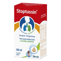 STOPTUSSIN Sirup s dávkovací pipetou 180 ml