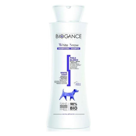 Biogance šampon White snow -pro bílou/světlou srst 250 ml