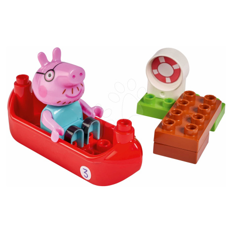 Stavebnice Peppa Pig Starter Sets PlayBIG Bloxx s figurkou ve člunu od 1,5-5 let