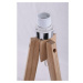 Tělo stojací lampy AZzardo Tripod Wood Lampbody AZ3013 E27 1x60W IP20 130cm hnědá