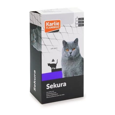 Karlie Bezpečnostní síť pro kočky Černá 2x3m