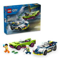 LEGO® City 60415 Honička policejního auta a sporťák