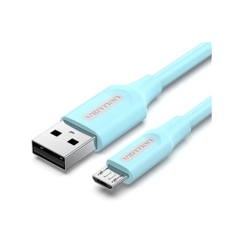 Vention USB 2.0 to Micro USB 2A Cable 2m Light Blue