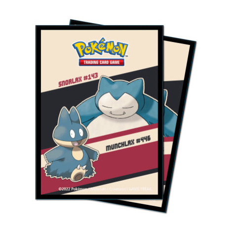 Pokémon UP: GS Snorlax Munchlax - Deck Protector obaly na karty 65ks Pokémon TCG