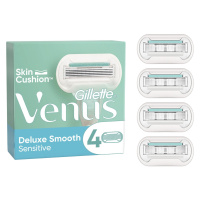 Gillette Venus Deluxe Smooth Sensitive náhradní hlavice 4 ks