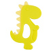Canpol Babies Silikonové kousátko Canpol Babies Dino, zelené, žluté