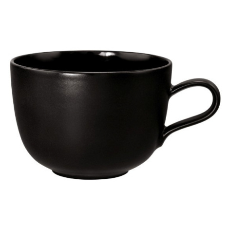 Šálek na bílou kávu 0,38 ltr. LIBERTY VELVET BLACK, černá,  Seltmann Weiden