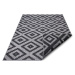 NORTHRUGS - Hanse Home koberce Kusový koberec Twin-Wendeteppiche 105461 Night Silver – na ven i 