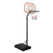 vidaXL Basketbalový koš bílý 237–307 cm polyethylen