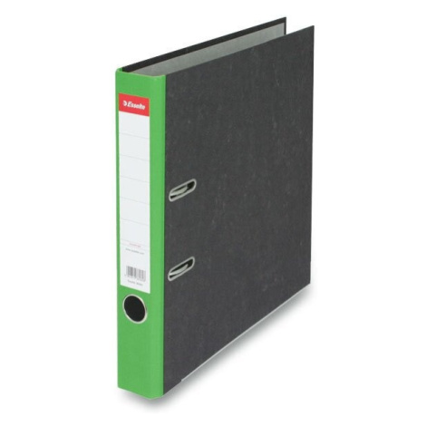 Pákový pořadač Esselte Mramor A4, 50 mm, výběř barev zelený Esselte Home