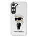 Karl Lagerfeld KLHCS23MHNIKTCT hard silikonové pouzdro Samsung Galaxy S23 PLUS 5G transparent Ik