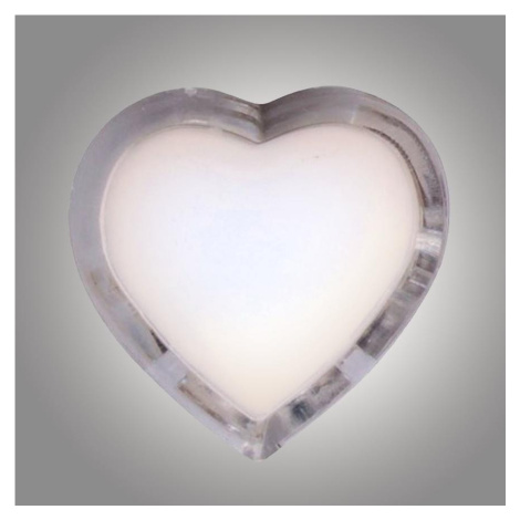 Zástrčka srdce HL992L0,4W bílé BAUMAX