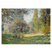 Obrazová reprodukce The Parc Monceau (1876), Claude Monet, 40 × 30 cm