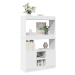 vidaXL Skříň highboard bílá 92 x 33 x 140 cm kompozitní dřevo