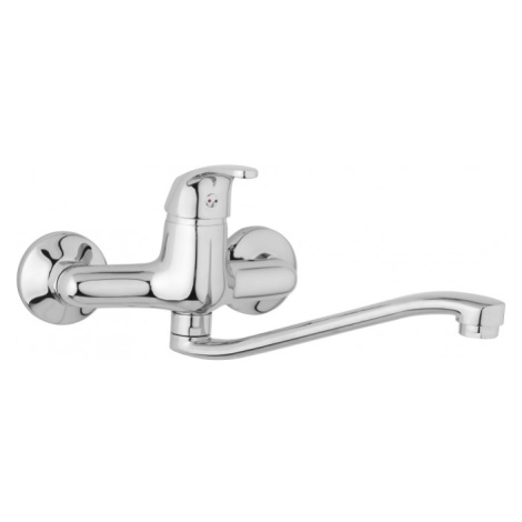 JB Sanitary Slim A10 35 40 - Nástěnná dřezová a umyvadlová baterie 150 mm, S ramínko 300 mm