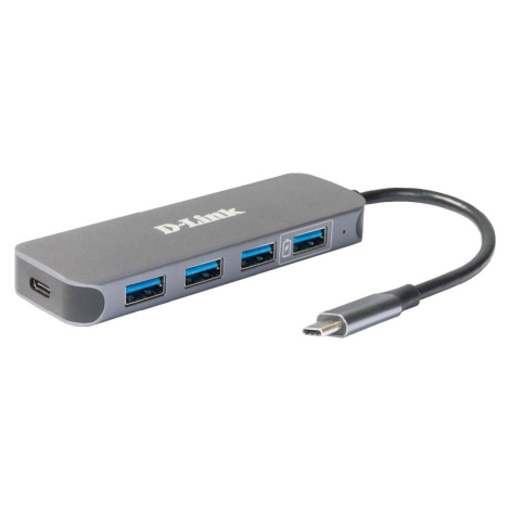 D-Link DUB-2340, USB-C Hub, 3x USB 3.0, USB-C, USB 3.0 s BC 1.2 - DUB-2340