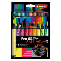 STABILO - Fix vláknový Pen 68 MAX ARTY - sada 18 ks