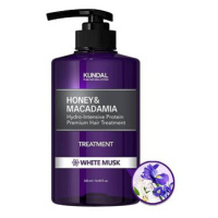 KUNDAL Honey & Macadamia Treatment hydrointenzivní proteinová kůra na vlasy White Musk 500 ml