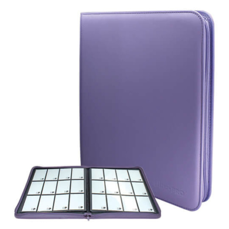 Album na karty 12-Pocket Zippered PRO-Binder - Purple Ultrapro