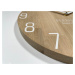 Kvalitní dubové nástěnné hodiny 30 cm