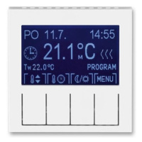 ABB Levit termostat pokojový bílá/ledová bílá 3292H-A10301 01 programovatelný