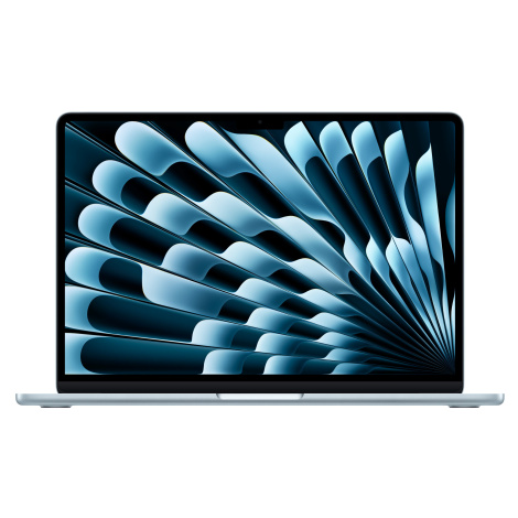 MacBook Air 13,6", Apple M5 10jádrové CPU, 8jádrové GPU, 16GB, 512GB SSD – blankytně modrý