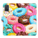 iSaprio Flip pouzdro Donuts Pattern 02 pro Samsung Galaxy A71