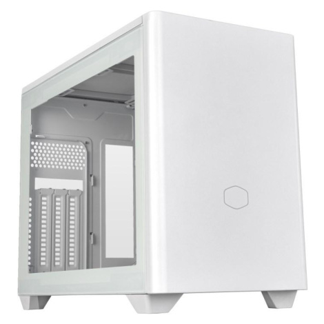 Cooler Master case NR200P V2 mini-ITX, 2x USB 3.2 Gen1, 1x USB-C 3.2 Gen2x2, bílá