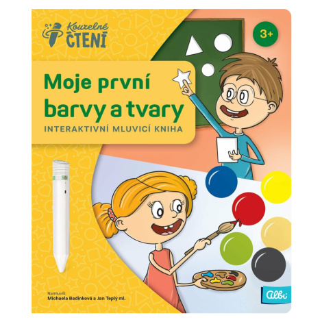 Kniha Moje první barvy a tvary - Kouzelné čtení Albi