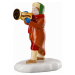 Rosenthal vánoční dekorace Trumpetista/Trumpet player, Vánoční trh, 79 mm