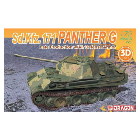 Model Kit tank 7696 - Panther G Late Production w/Air Defense Armor (1:72)