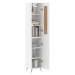 vidaXL Skříň highboard bílá 34,5 x 34 x 180 cm kompozitní dřevo