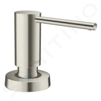 Hansgrohe 40448800 - Dávkovač mycích prostředků A51, 500 ml, nerezová ocel