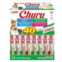 Ciao Churu Cat BOX Tuna Seafood Variety 40 × 14 g