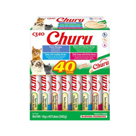 Ciao Churu Cat BOX tuňák a mořské plody variace 40 × 14 g