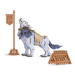 RoboTime 3D Dřevěné puzzle Vlk bojovník - Warrior Wolf