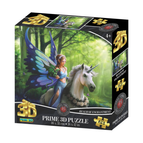 PRIME 3D PUZZLE - Říše kouzel 63 dílků