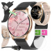 Chytré Hodinky Hodinky Pl Hovory Smart Watch Dámské Pink Limited Black