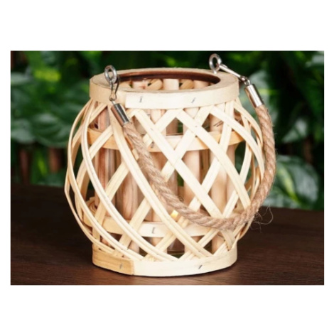 Lucerna bambusová, 15x14 cm Asko